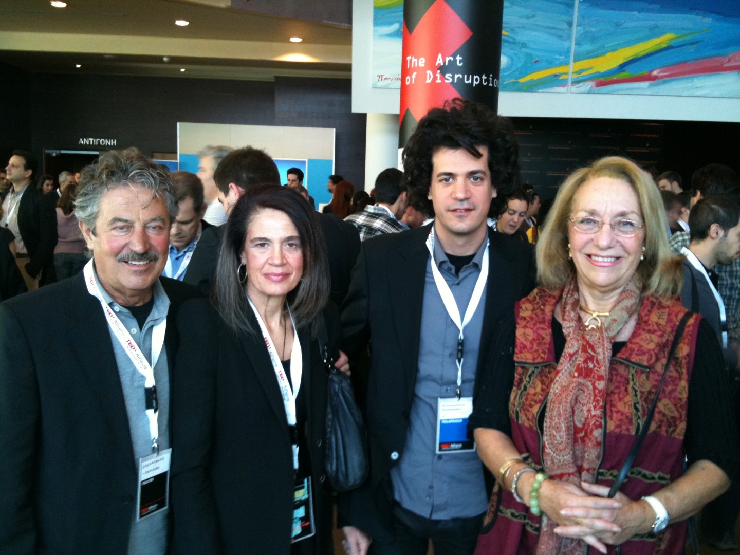 President Lila De Chaves visit TEDX Athens_2